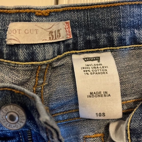 Levi Denim Bootcut 515 10S - Picture 2 of 4